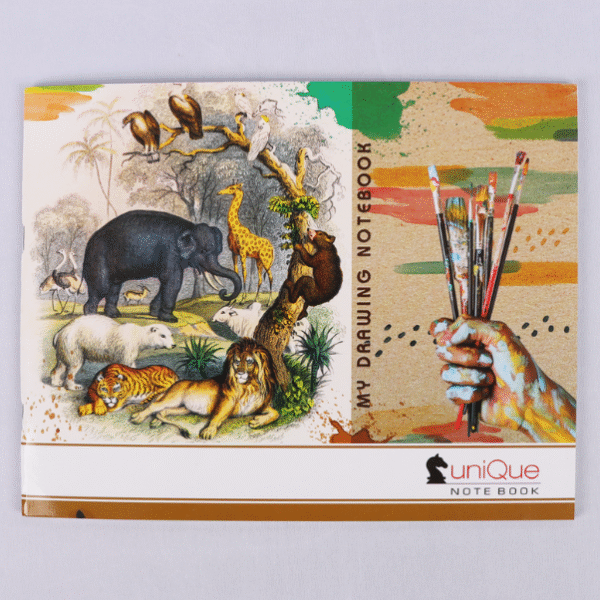UNIQUE Drawing Note Book 80 (Thick)