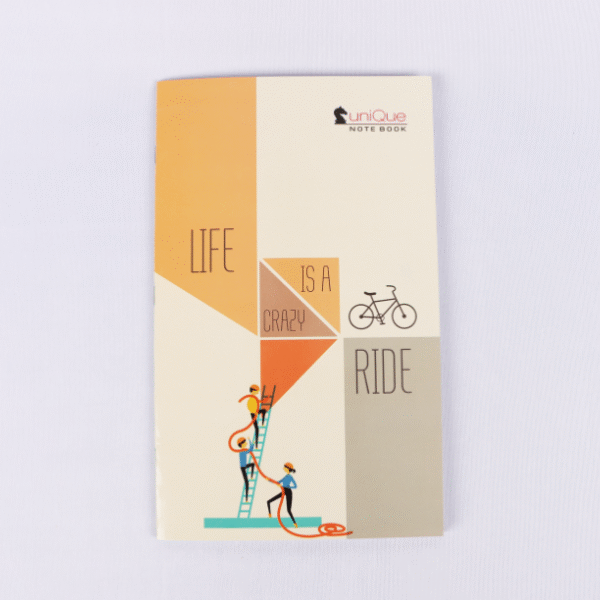 UNIQUE Long size notebook (Ruled 64 Pages)