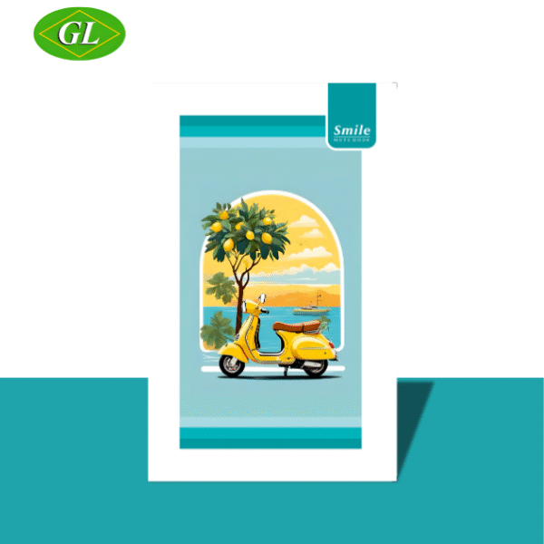 Smile 54 GSM Long Size Notebook (Pin Type) – Ruled / Unruled Notebook