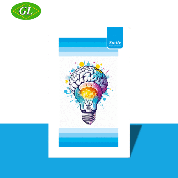 Smile 54 GSM Long Size Notebook (Pin Type) – Ruled / Unruled Notebook