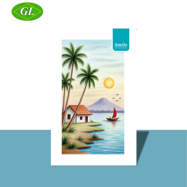 Smile 54 GSM Long Size Notebook (Pin Type) – Ruled / Unruled Notebook