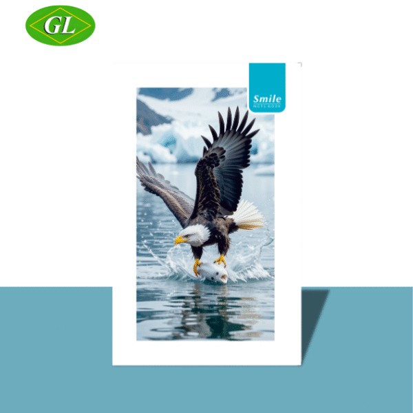 Smile 54 GSM Long Size Notebook (Pin Type) – Ruled / Unruled Notebook