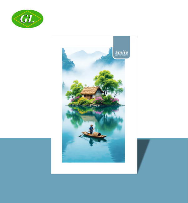 43 Smile 54 GSM Long Size Notebook (Pin Type) – Ruled / Unruled Notebook - Image 1