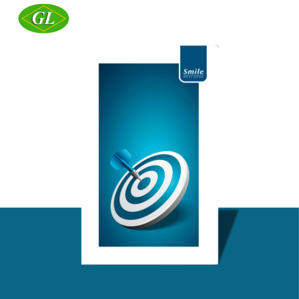 Smile 54 GSM Long Size Notebook (Pin Type) – Ruled / Unruled Notebook