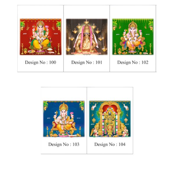 10"x15" Real Art Gold Foils Calendar